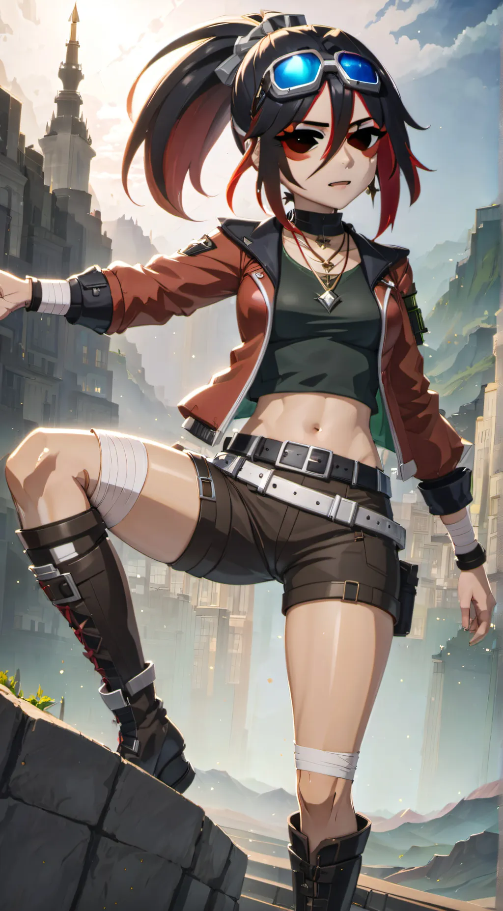 ai character:  Journey Of Hero's background