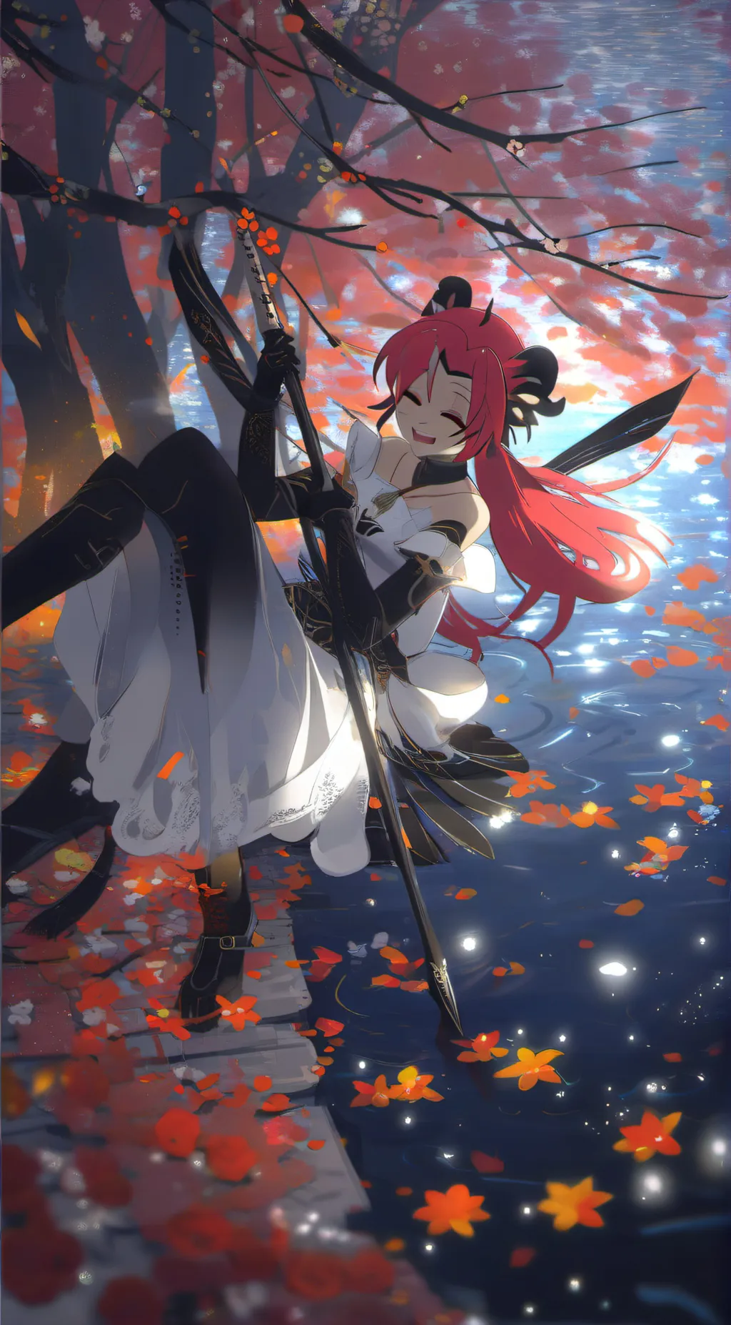 ai character: may and ava  background