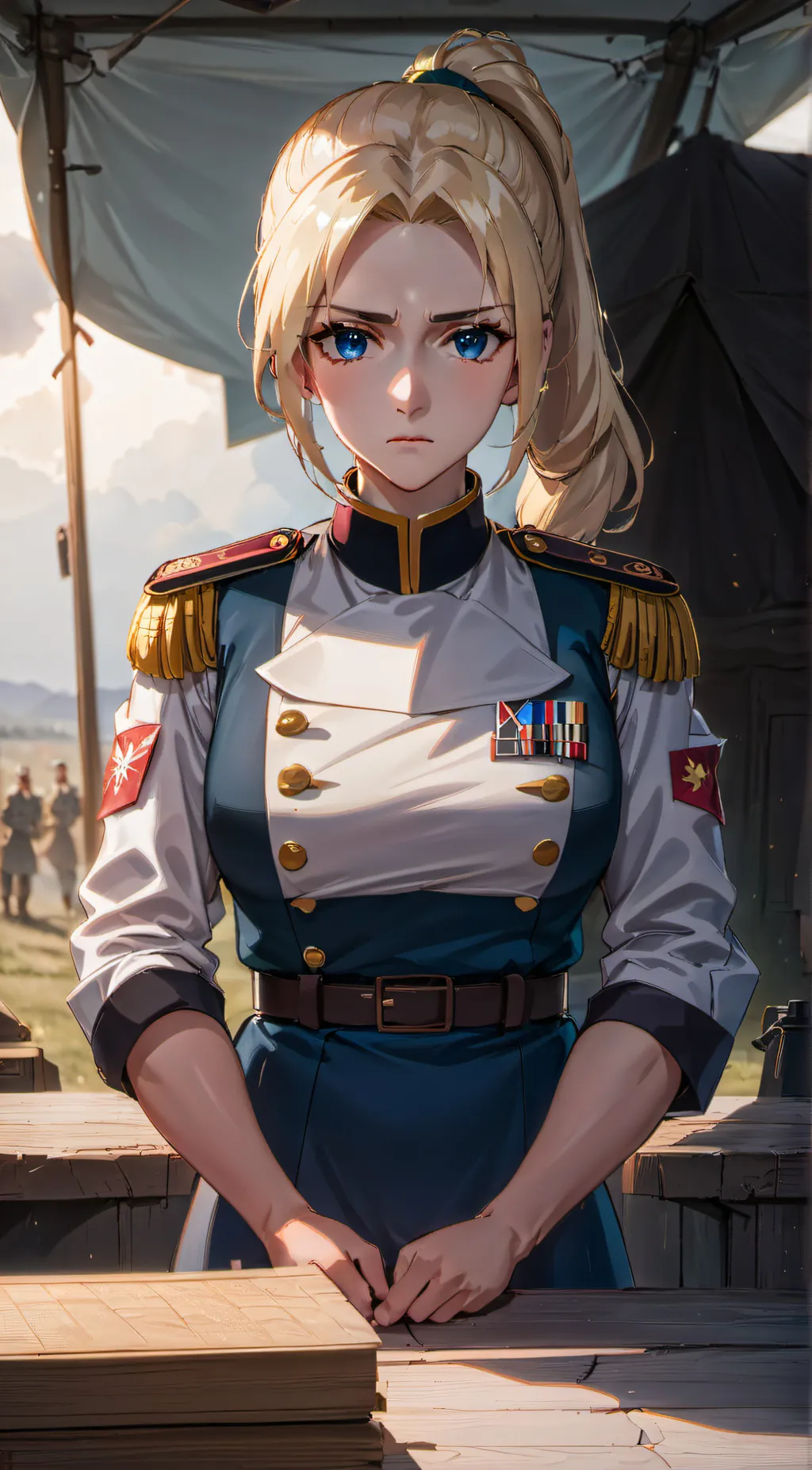 ai character: Rachael Burton background