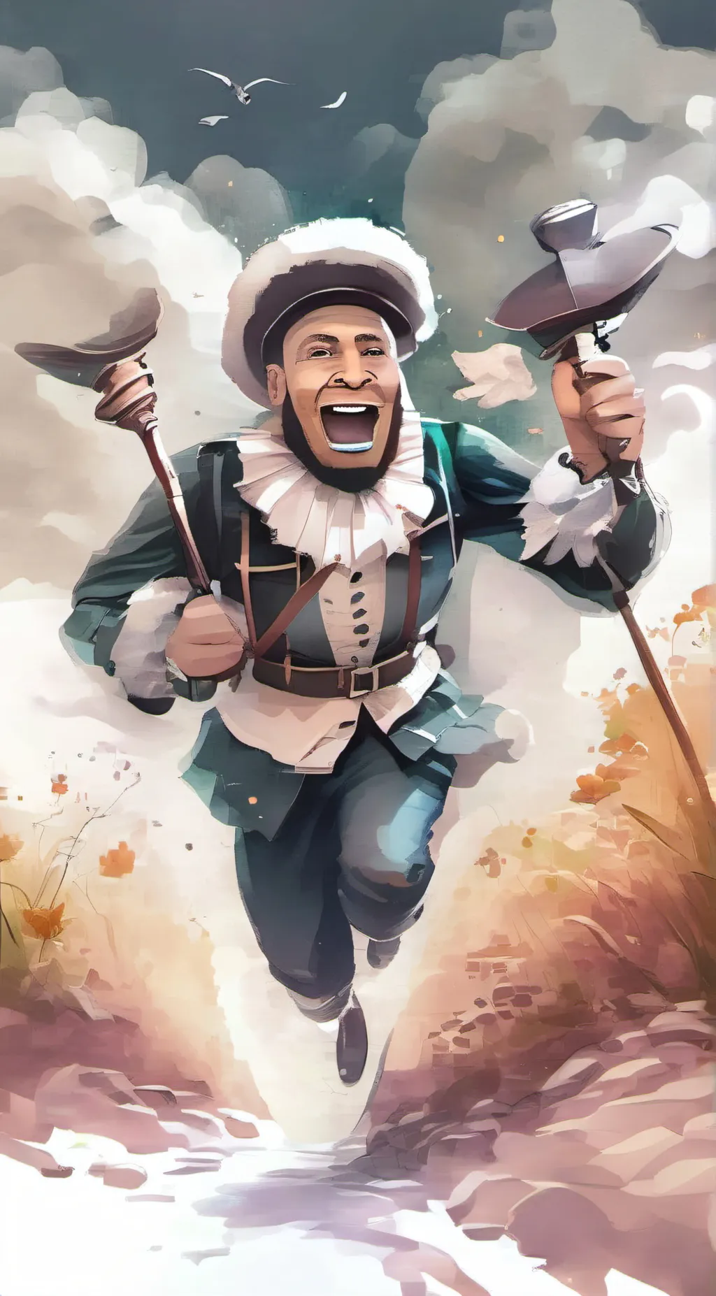 ai character: John background