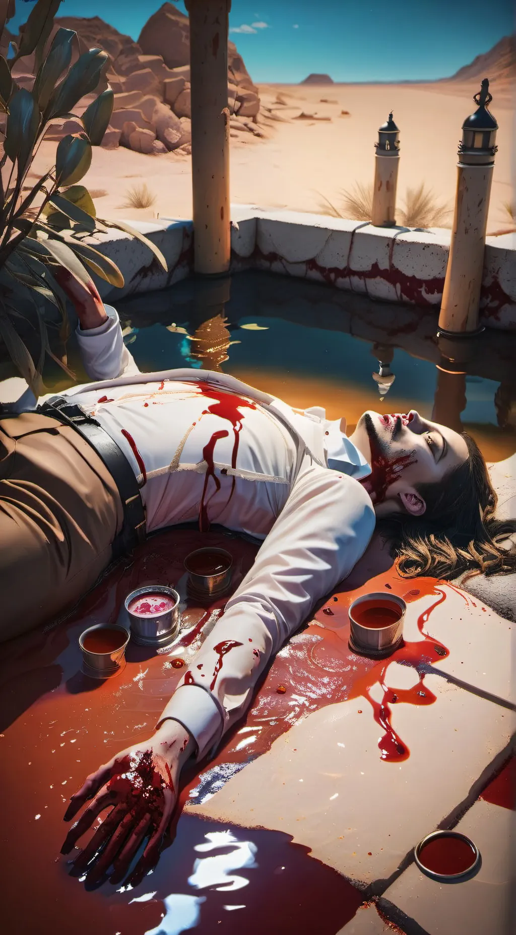 ai character: or Dad  background