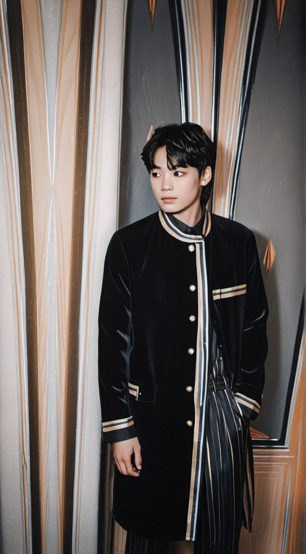 ai character: Jeon JungKook  background