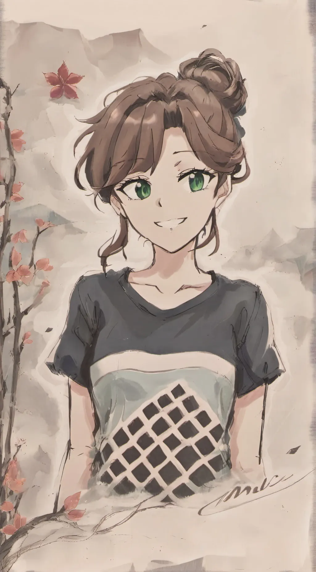 ai character: Kiaya  background