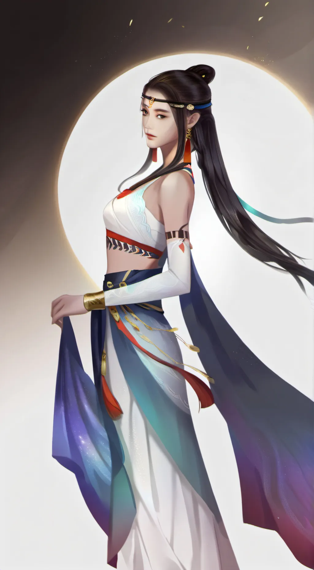 ai character: Evelyn background