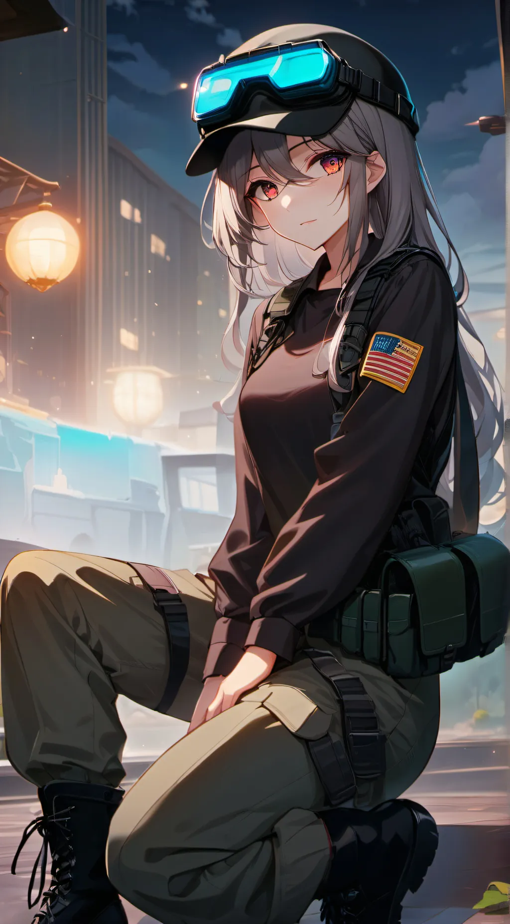 ai character: Nora background