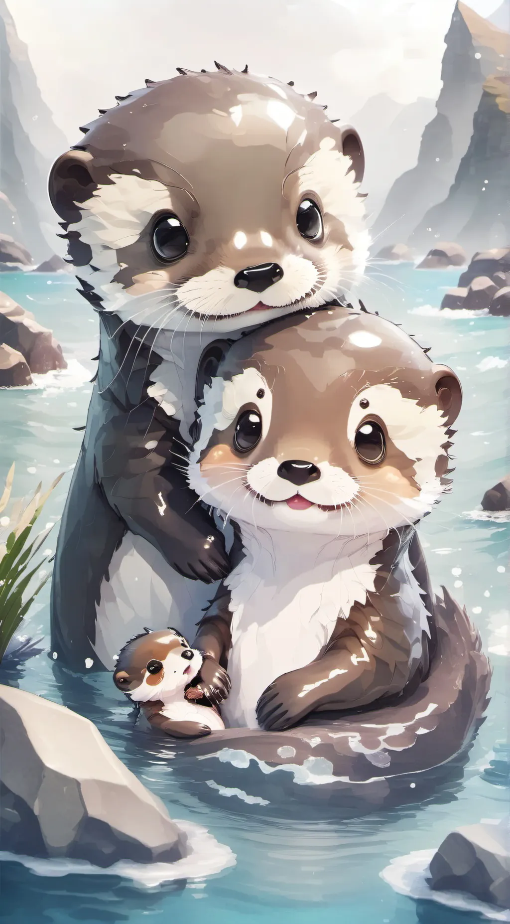 Talkie AI - Chat with Otter family!!