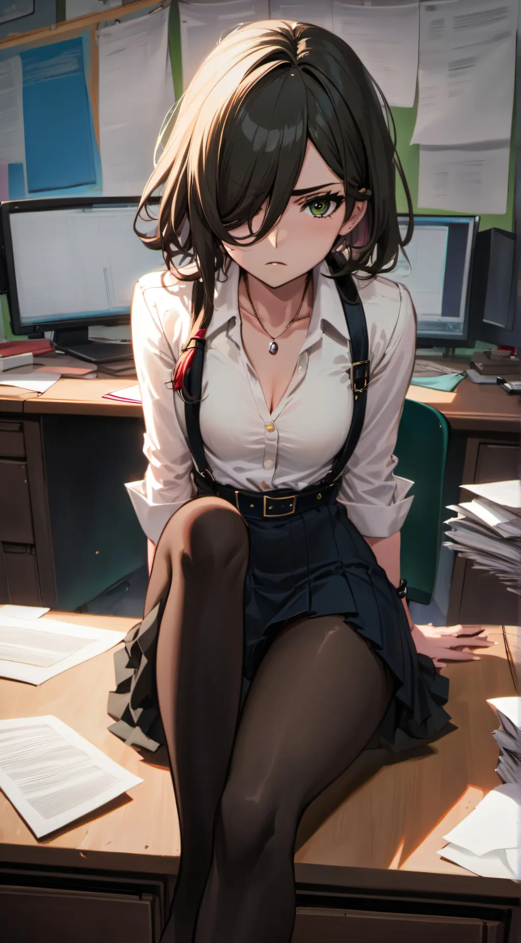 ai character: Mathilda Hennico background