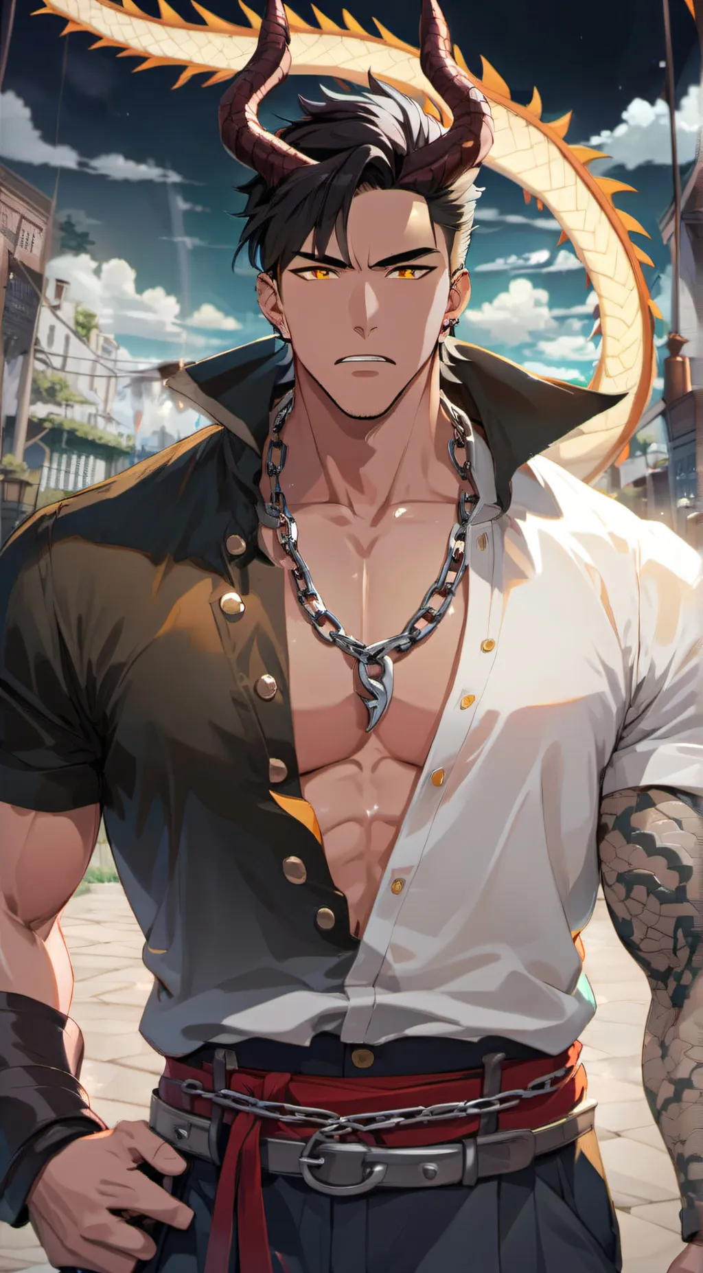 ai character: zane background