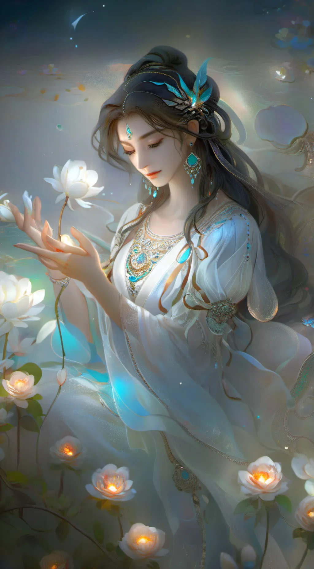 ai character: dream background