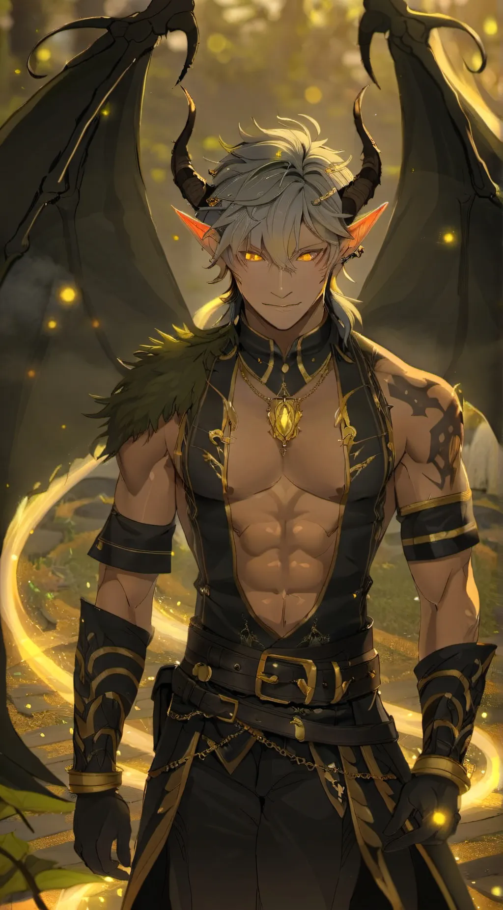 ai character: Barak background