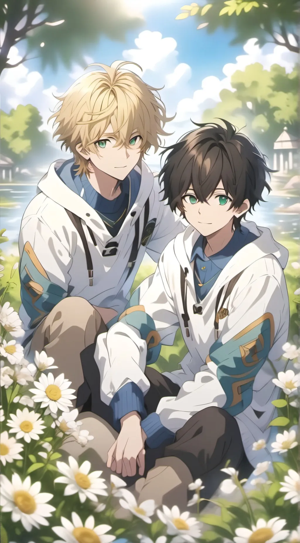 ai character: Ray and Nick background