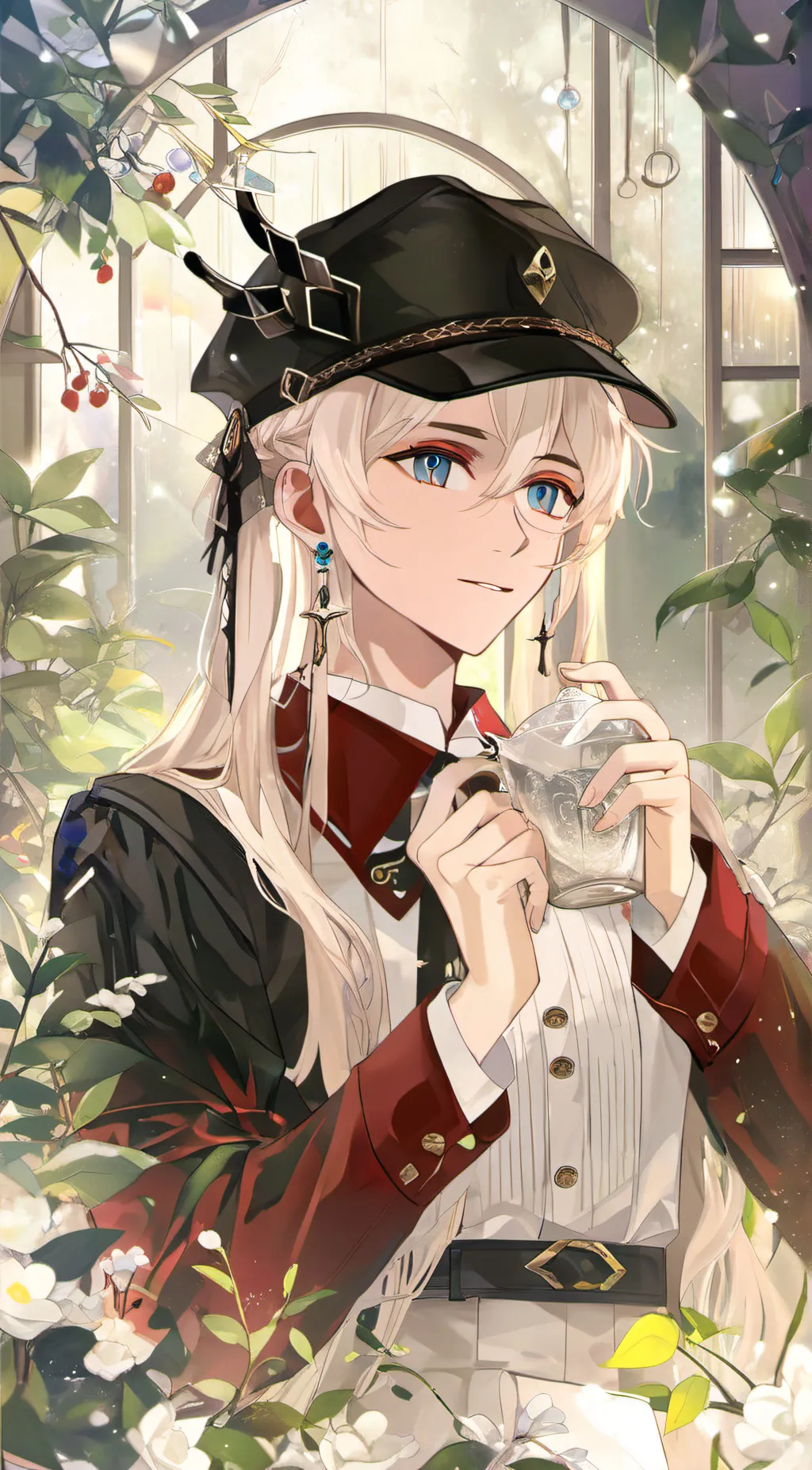 ai character: douma x you background