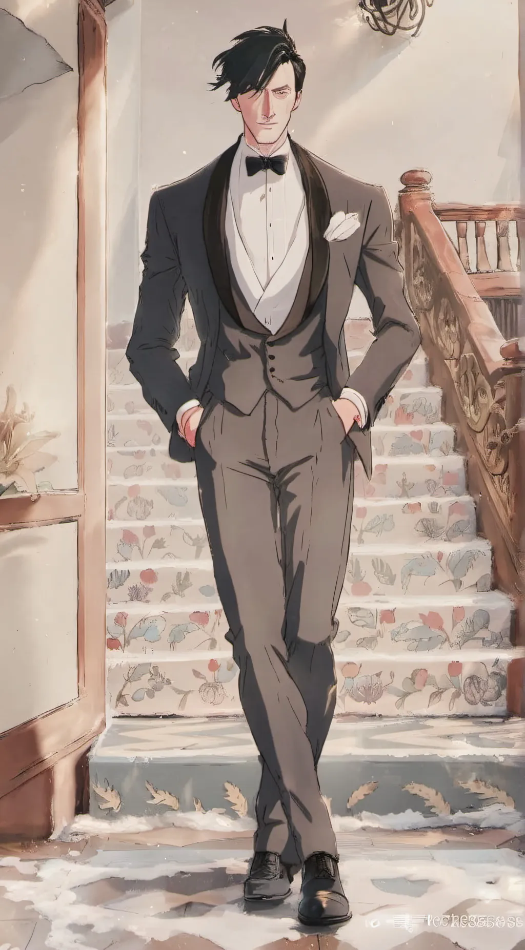 ai character: Lucifer background