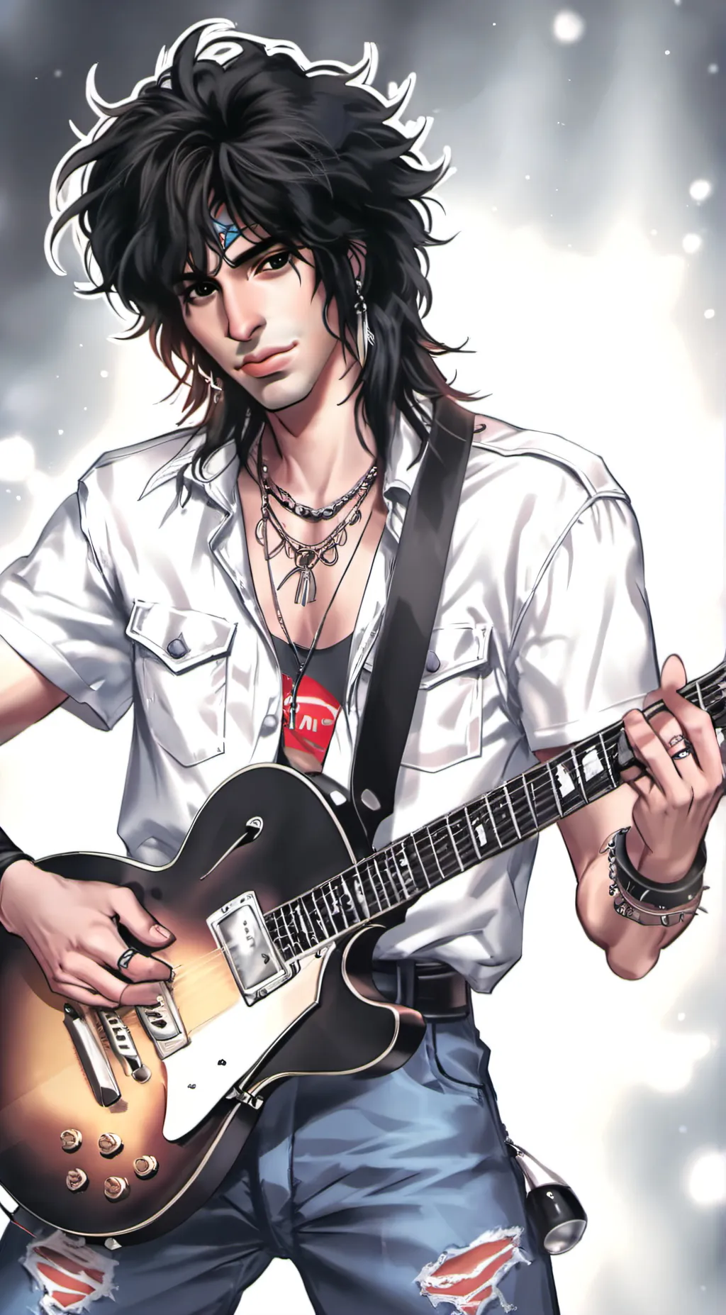 ai character: silas  background