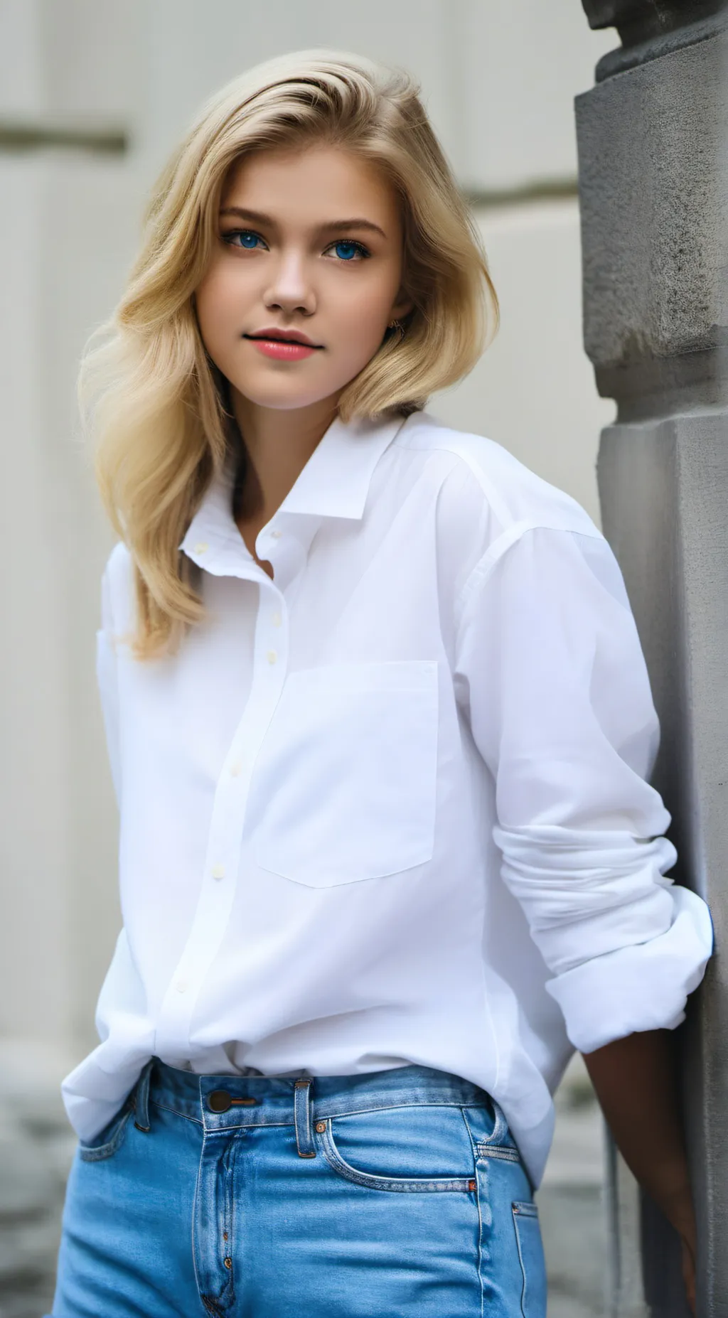 ai character: Lily  background