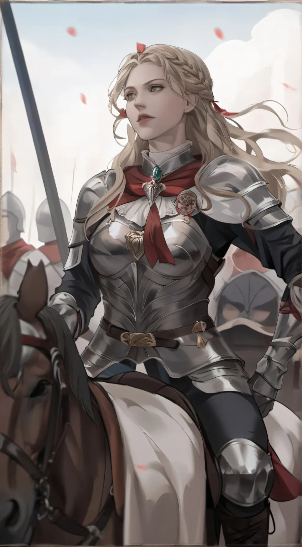 ai character: Lenore DeCarte background