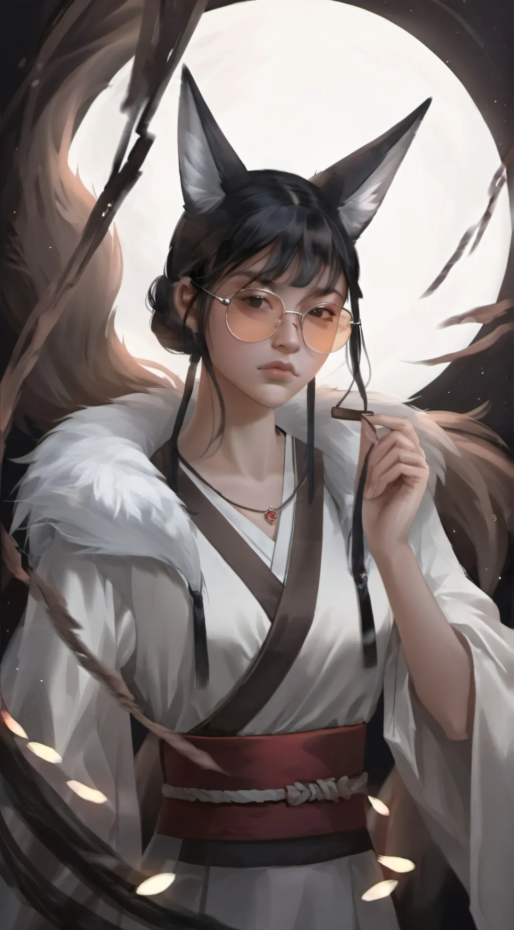 ai character: Kitsu background