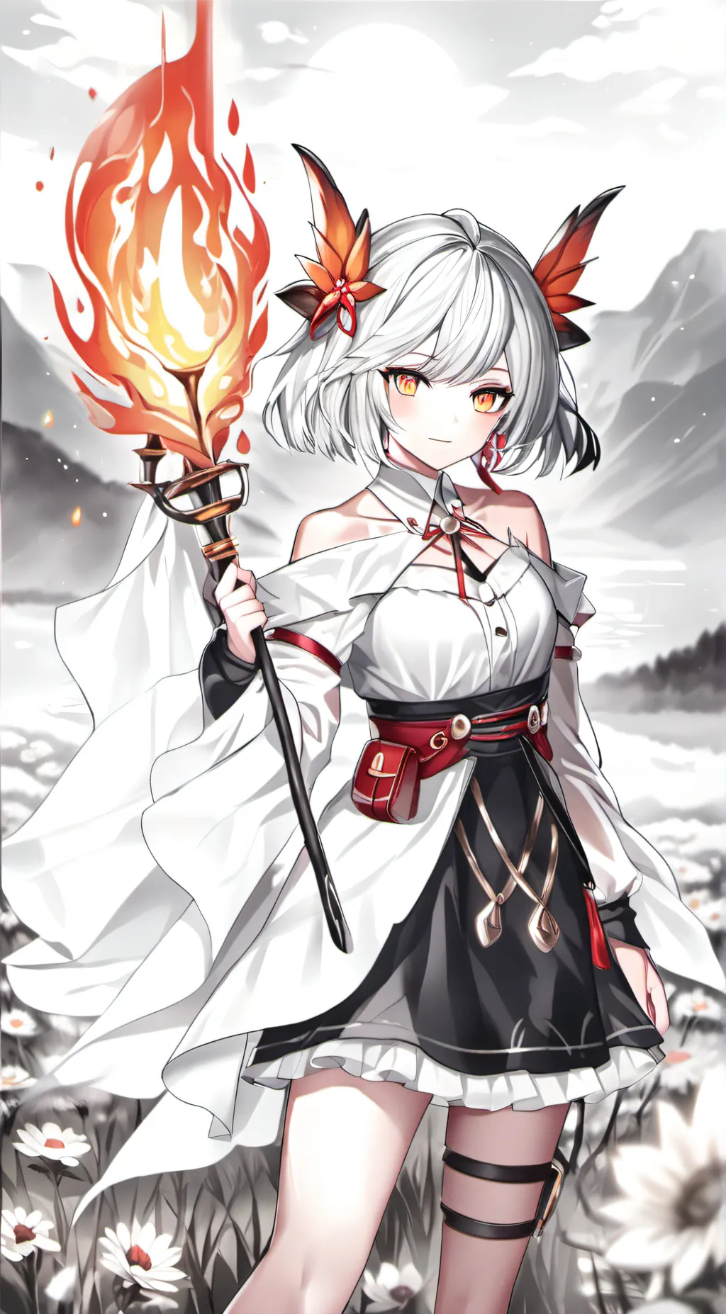 ai character: Pyrania background