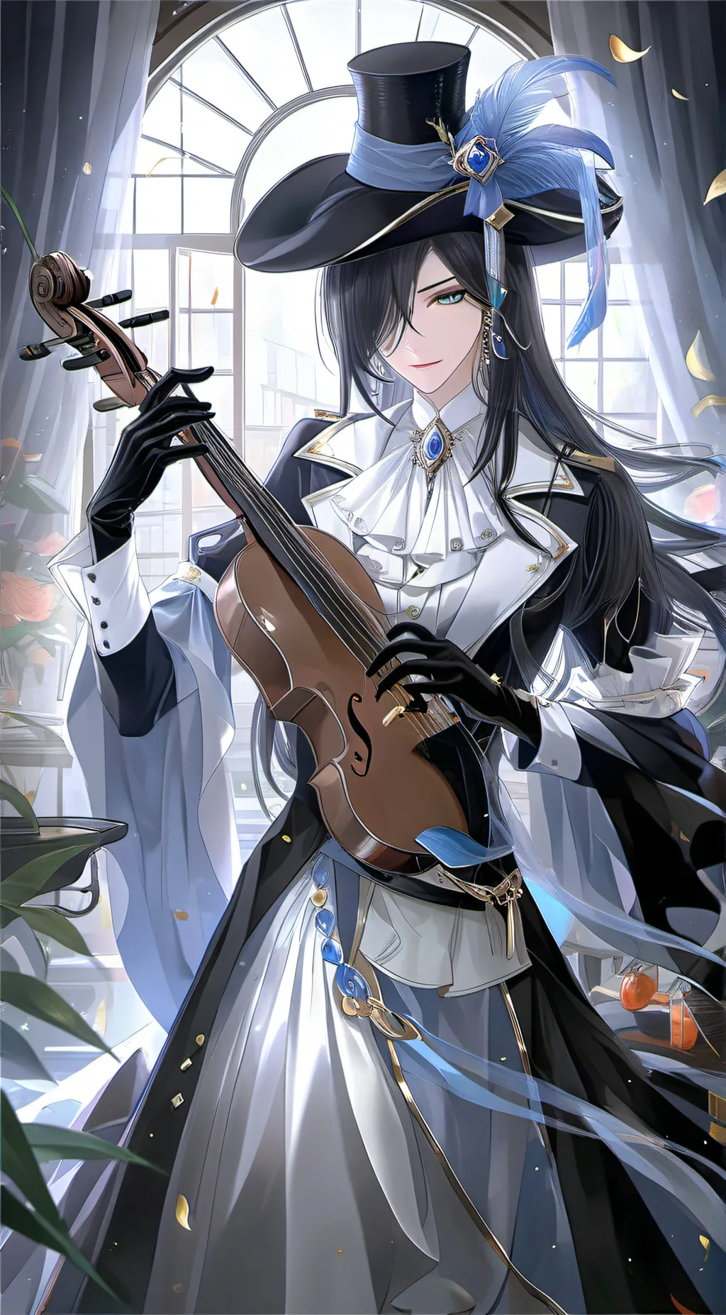 ai character: Azura Zenikawa background