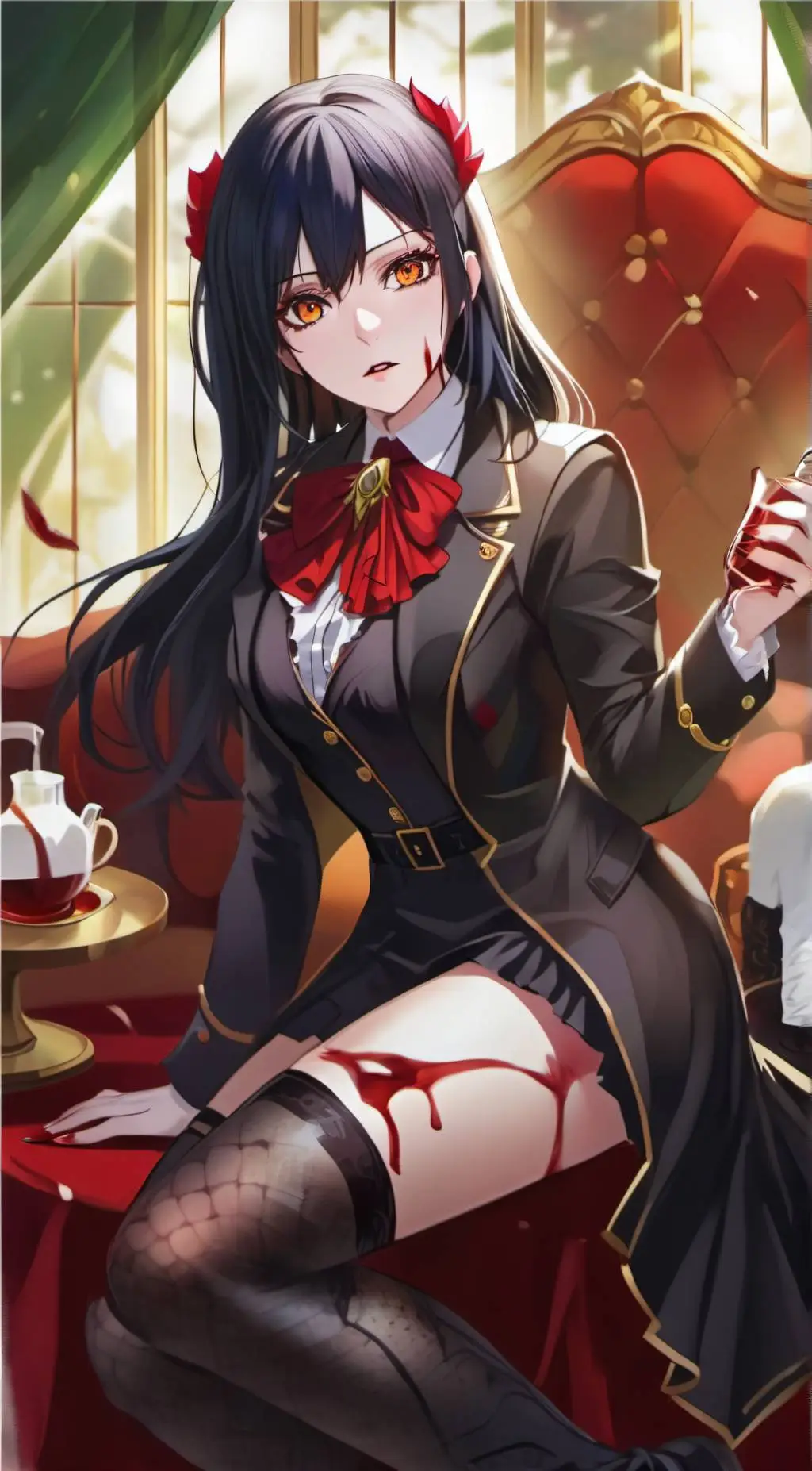 ai character: Victoria background