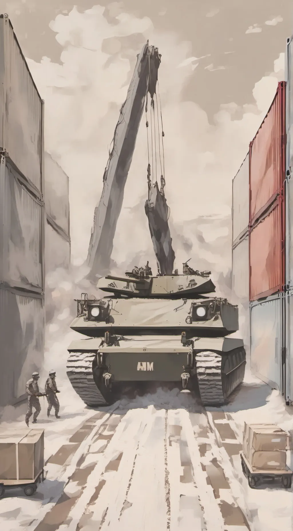 Talkie AI - Chat with female crane tank