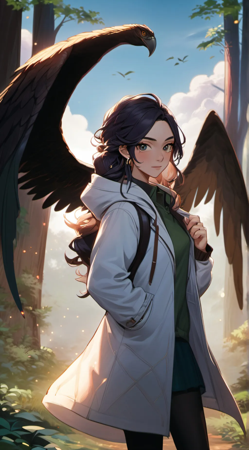 ai character: Fores background