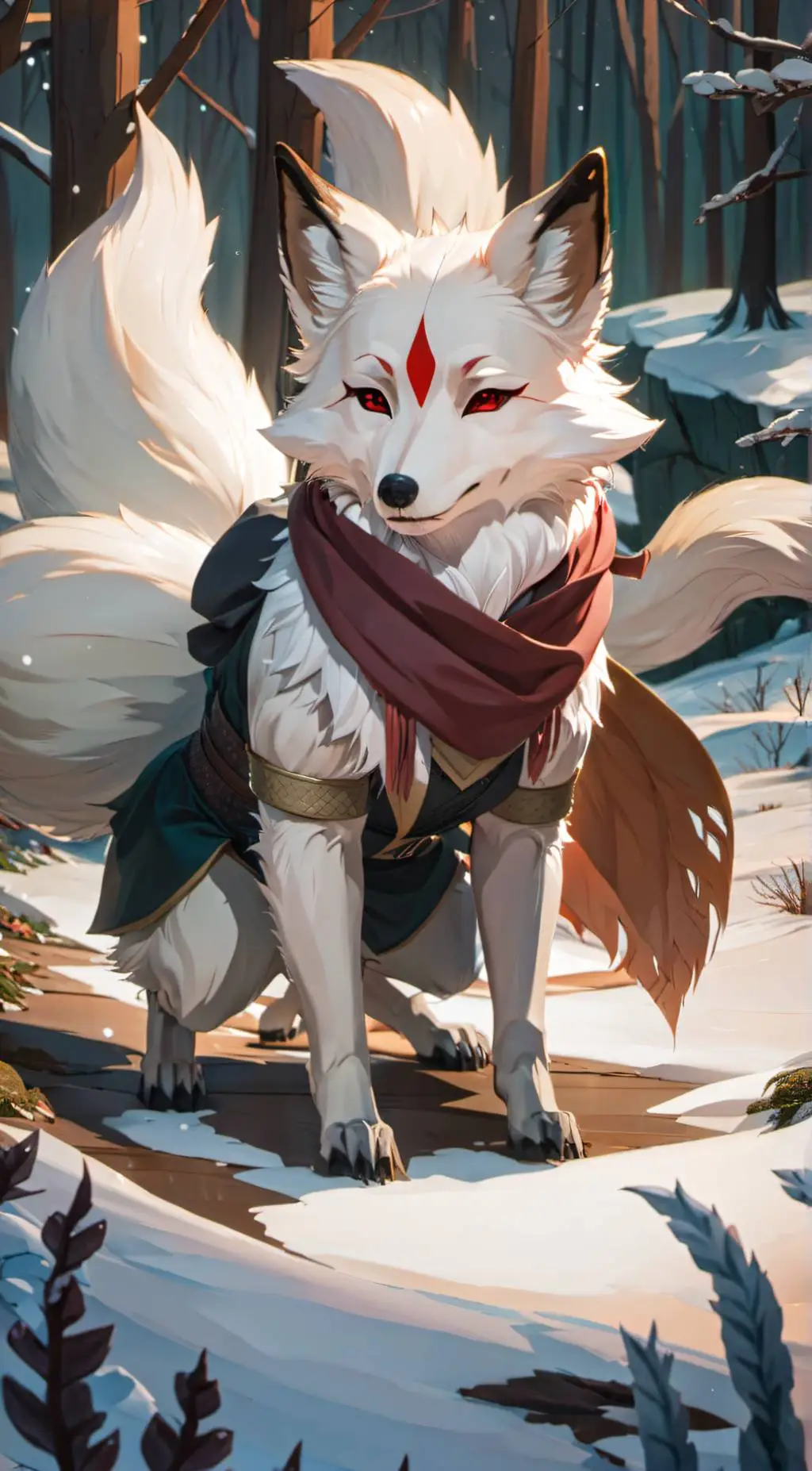 ai character: Mating season  background