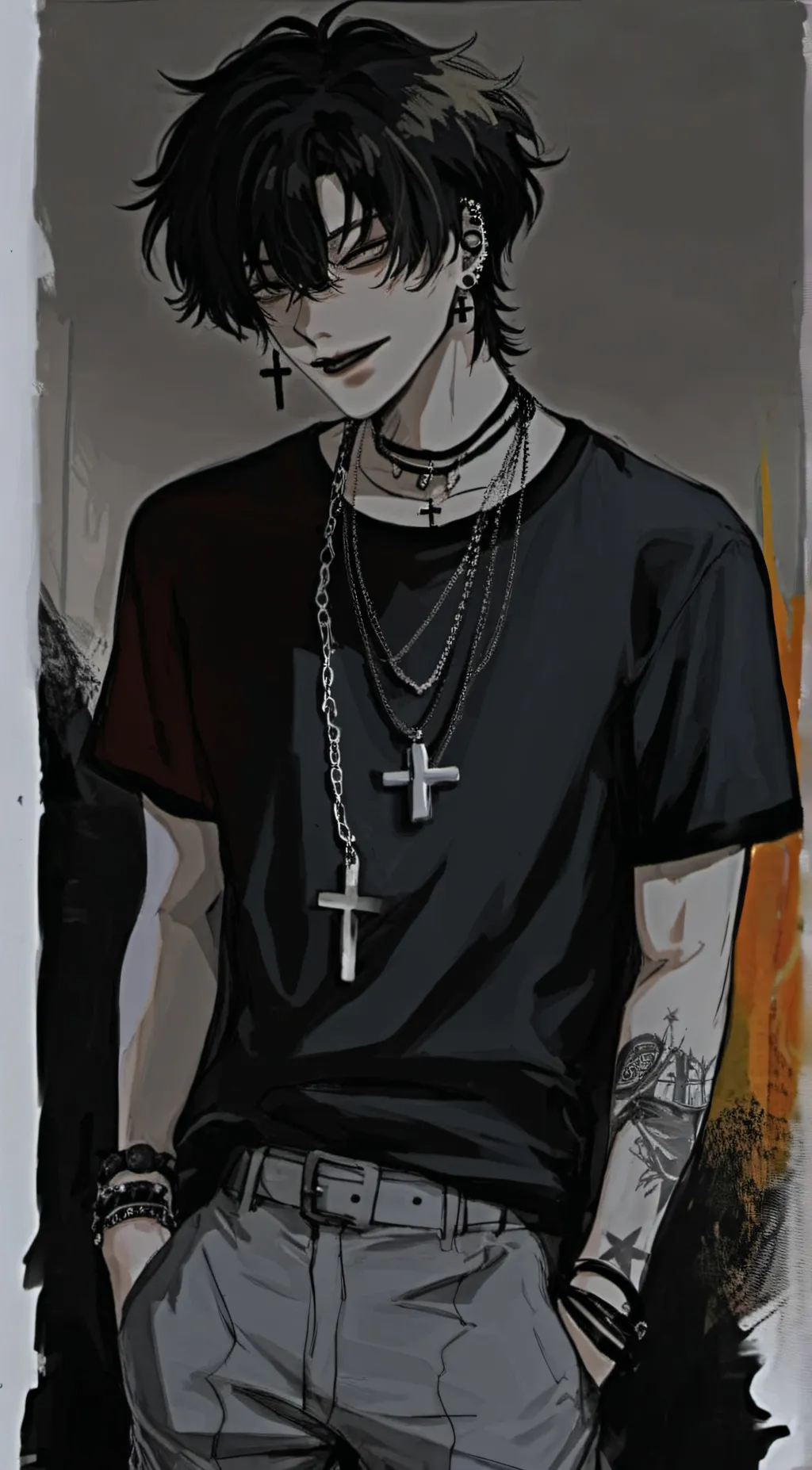 ai character: Ur enemy ~ background