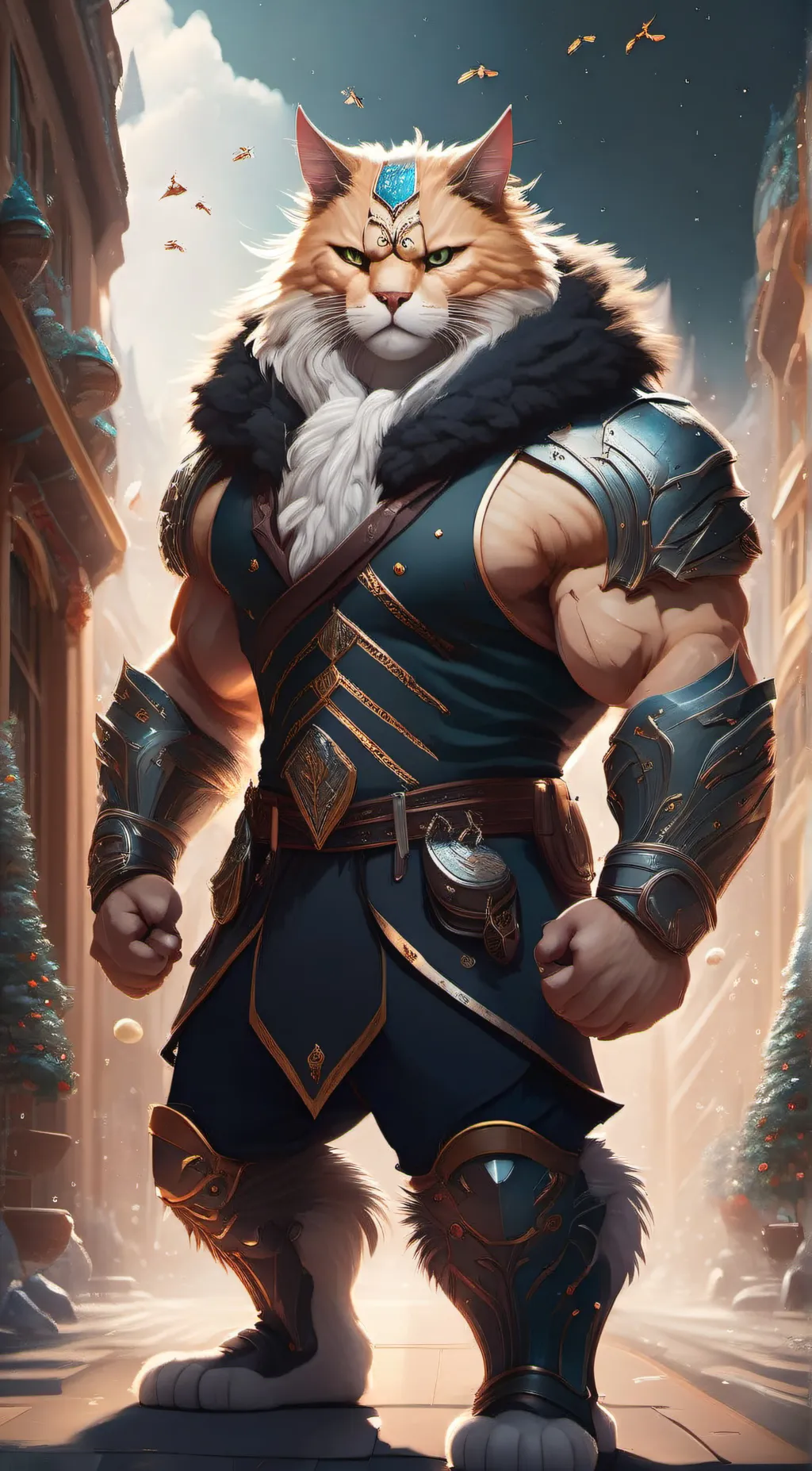 ai character: Austin  background