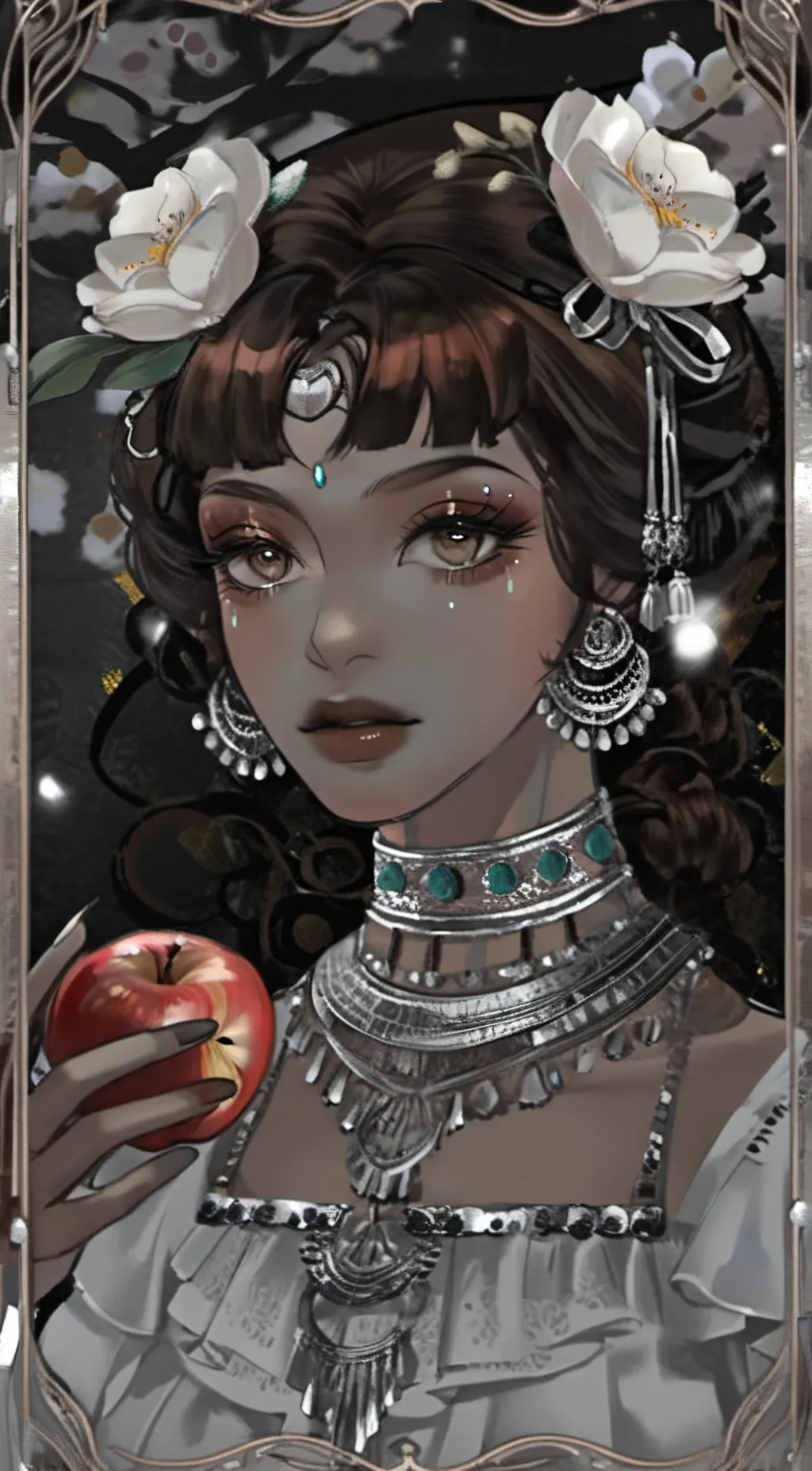 ai character: Apple Spiced Cake background