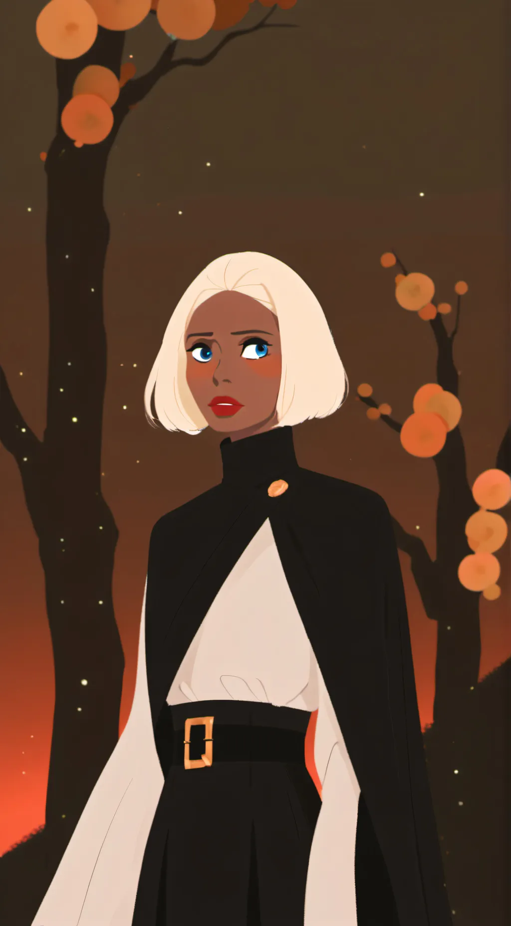 ai character: Jenna Artega background