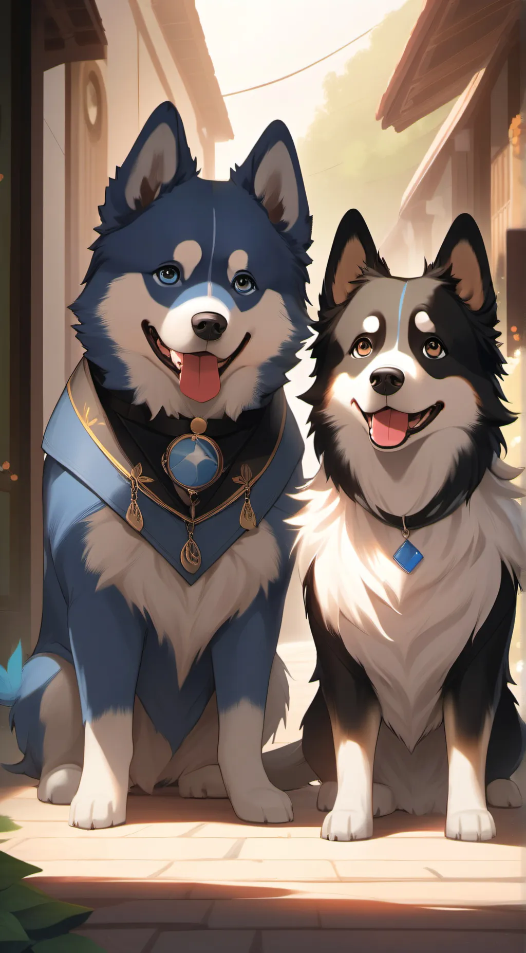 ai character: mike and jake background