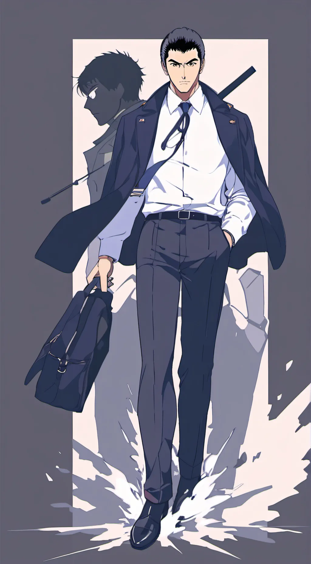 ai character: John Doe background