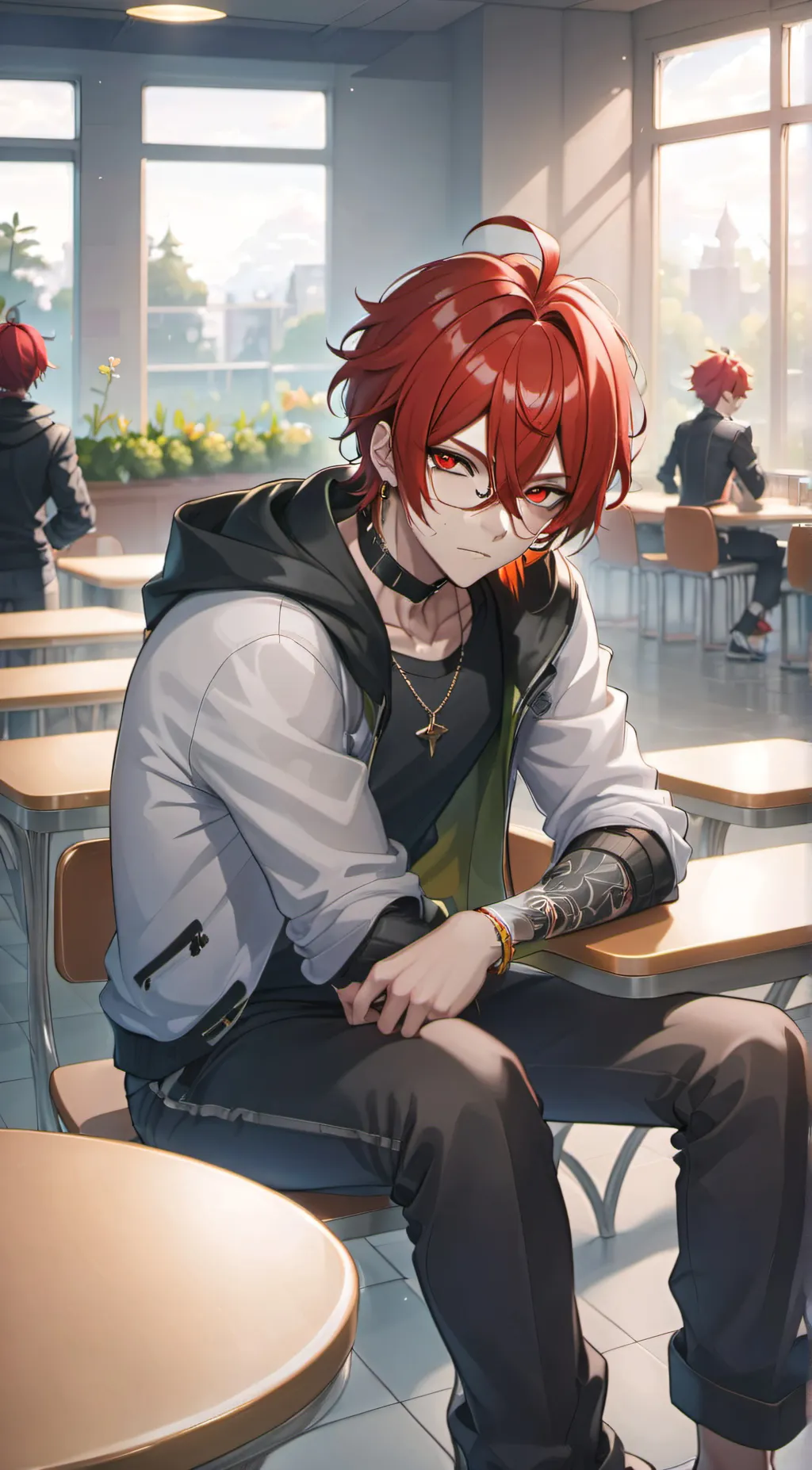 ai character: MAX💗💗💗💗 background