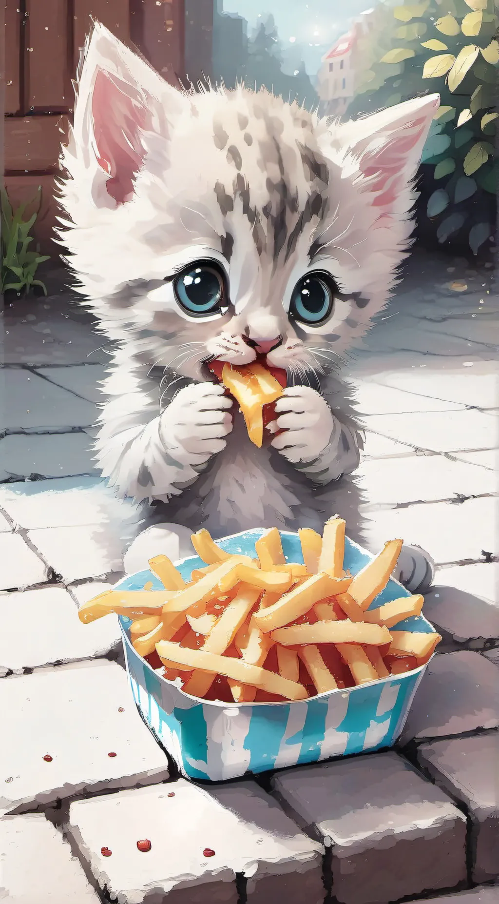 ai character: boba background