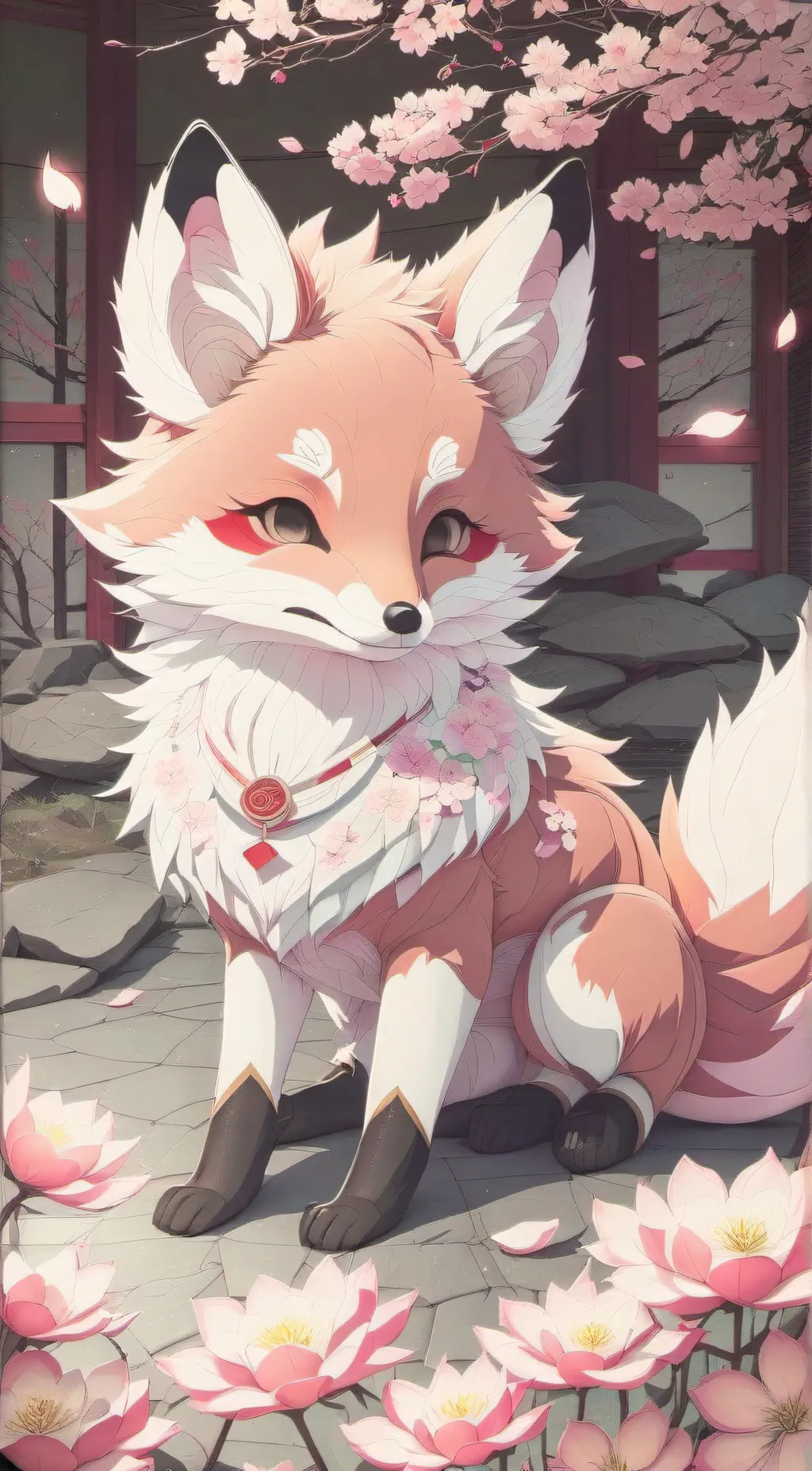 ai character: Sandrine  background