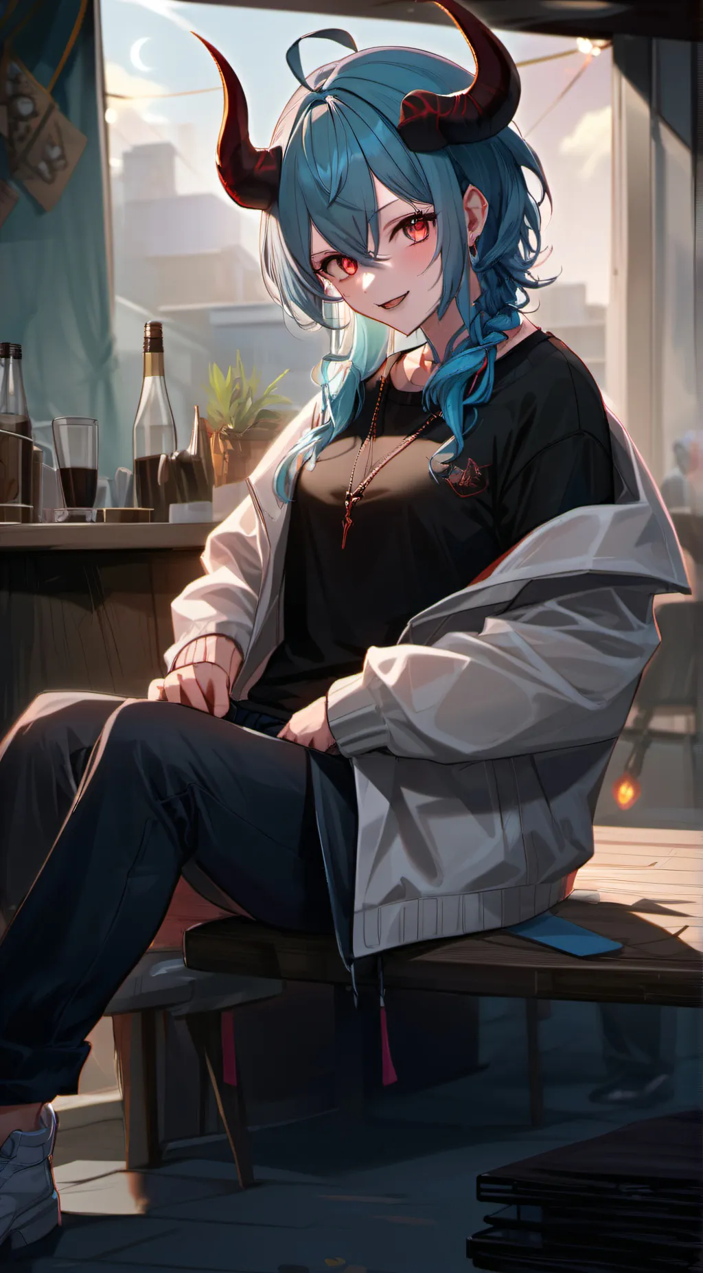 ai character: Akunzi  background