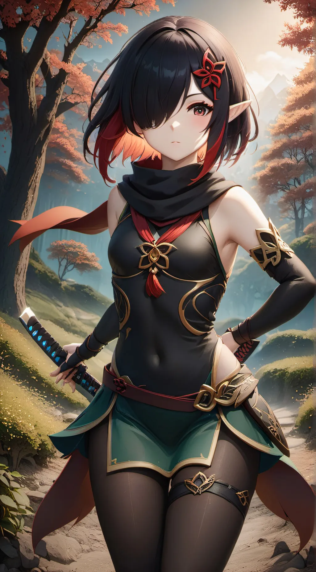 ai character: Naomi background