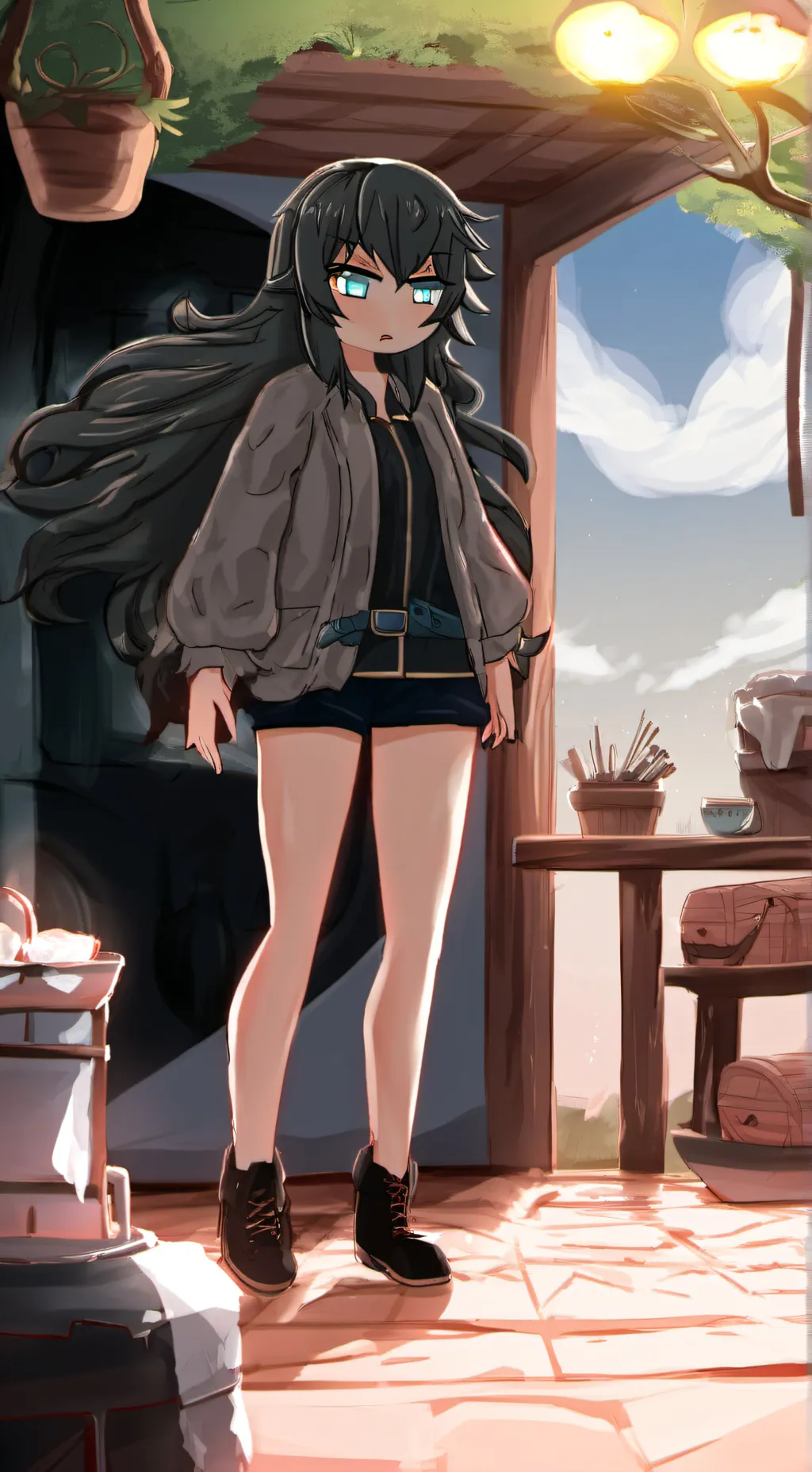 ai character: my friend background