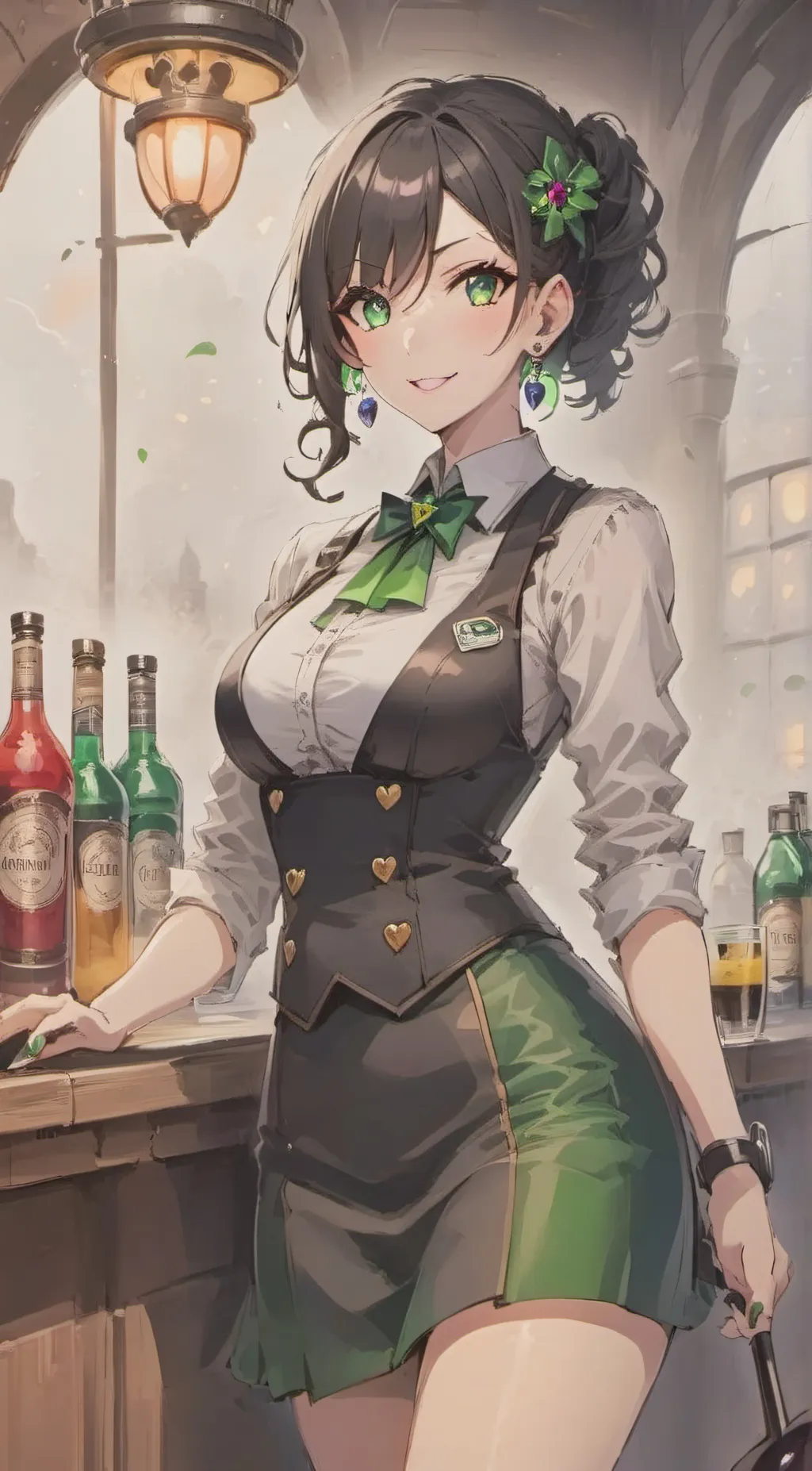 ai character: Jade background