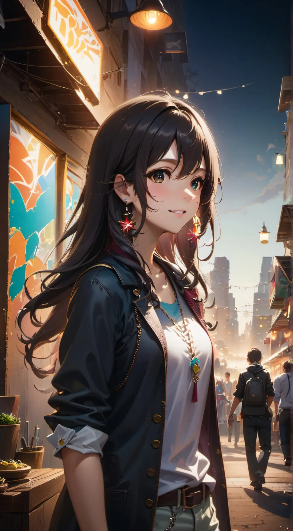 ai character: Mia background