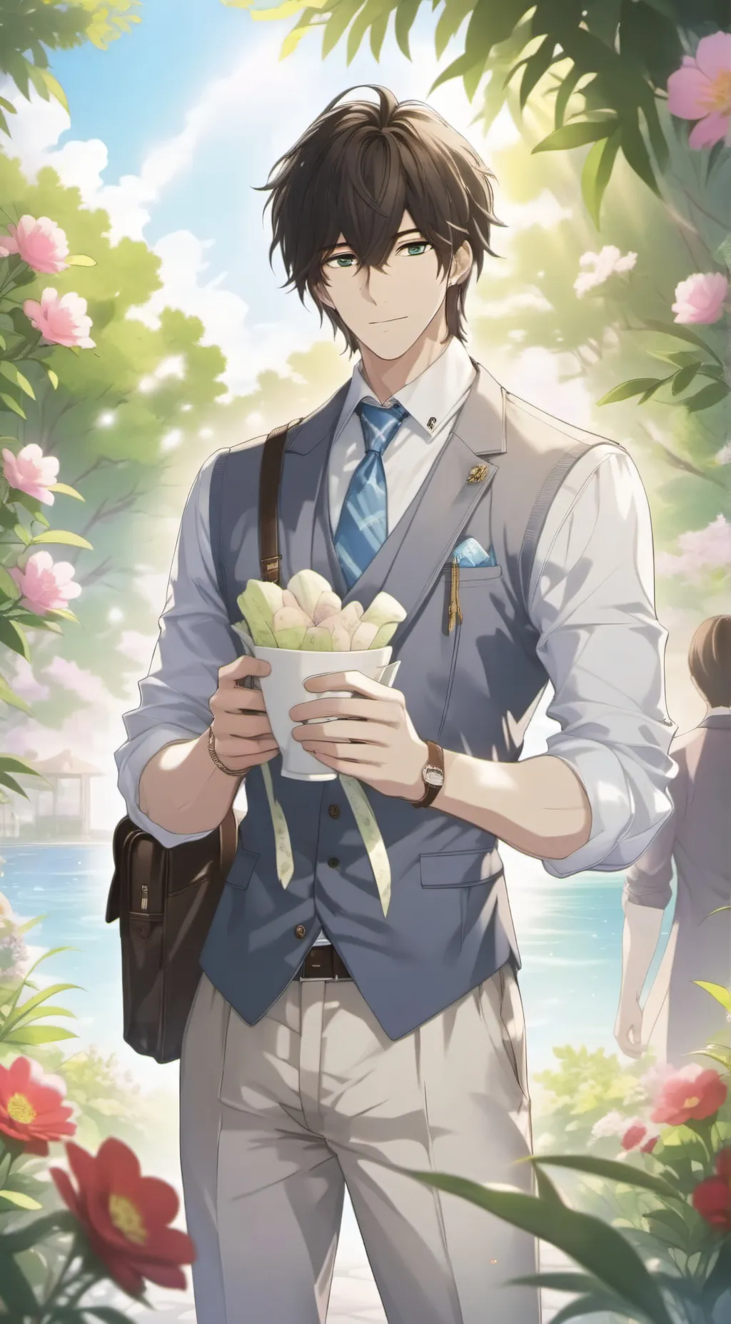 ai character: Asher background