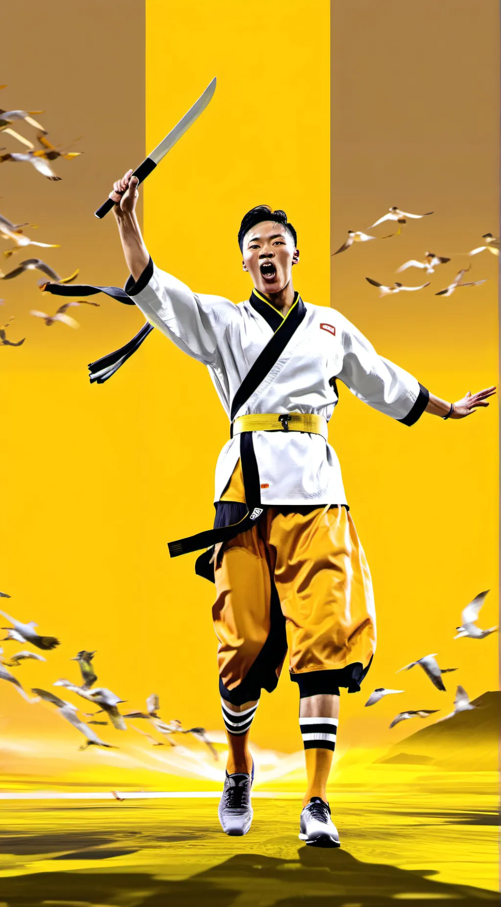 ai character: Hwang  background