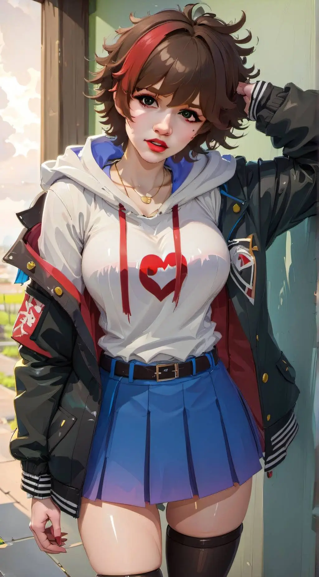 ai character: Femboy Yandere background