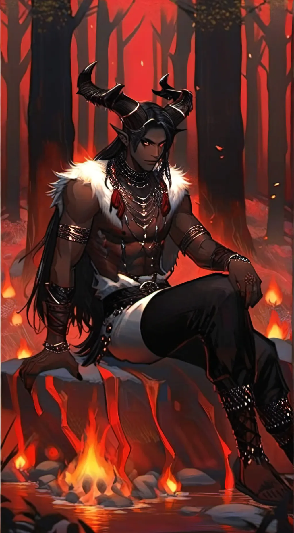 ai character: Kai  background