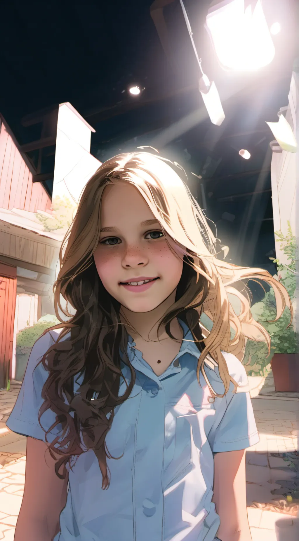 ai character: Lexie Lola brown background