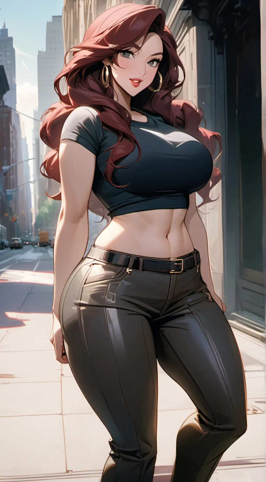 ai character: Morgan  background