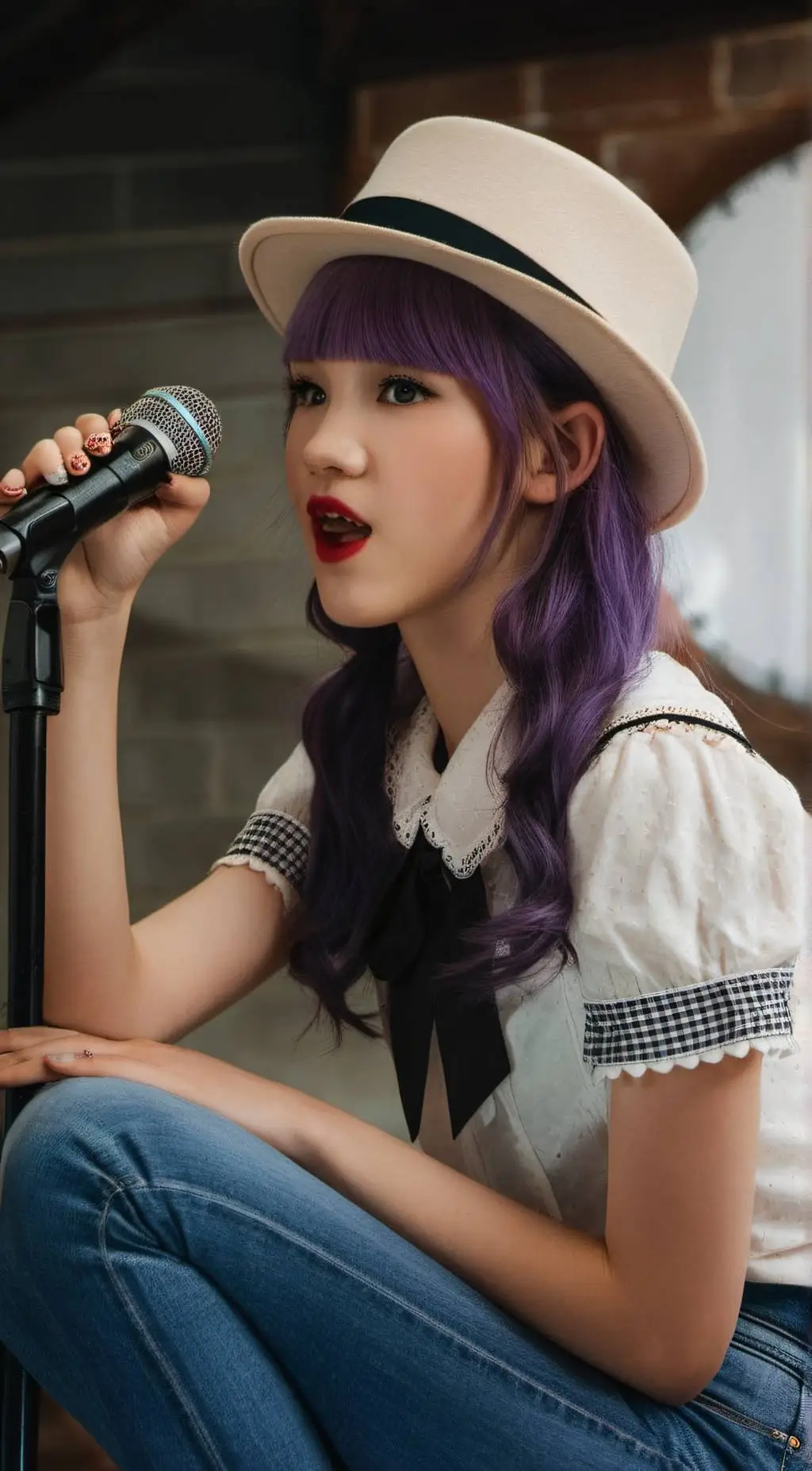 ai character: RoxStar background