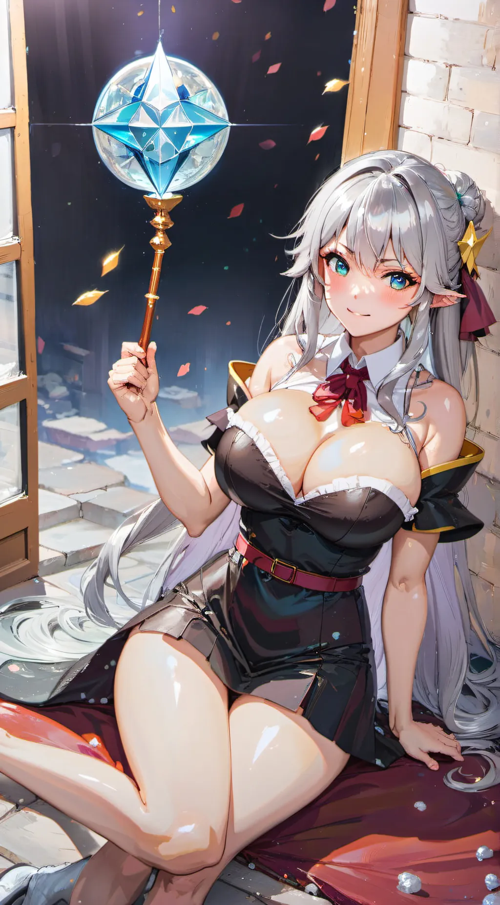 ai character: Megumi Etherlast background