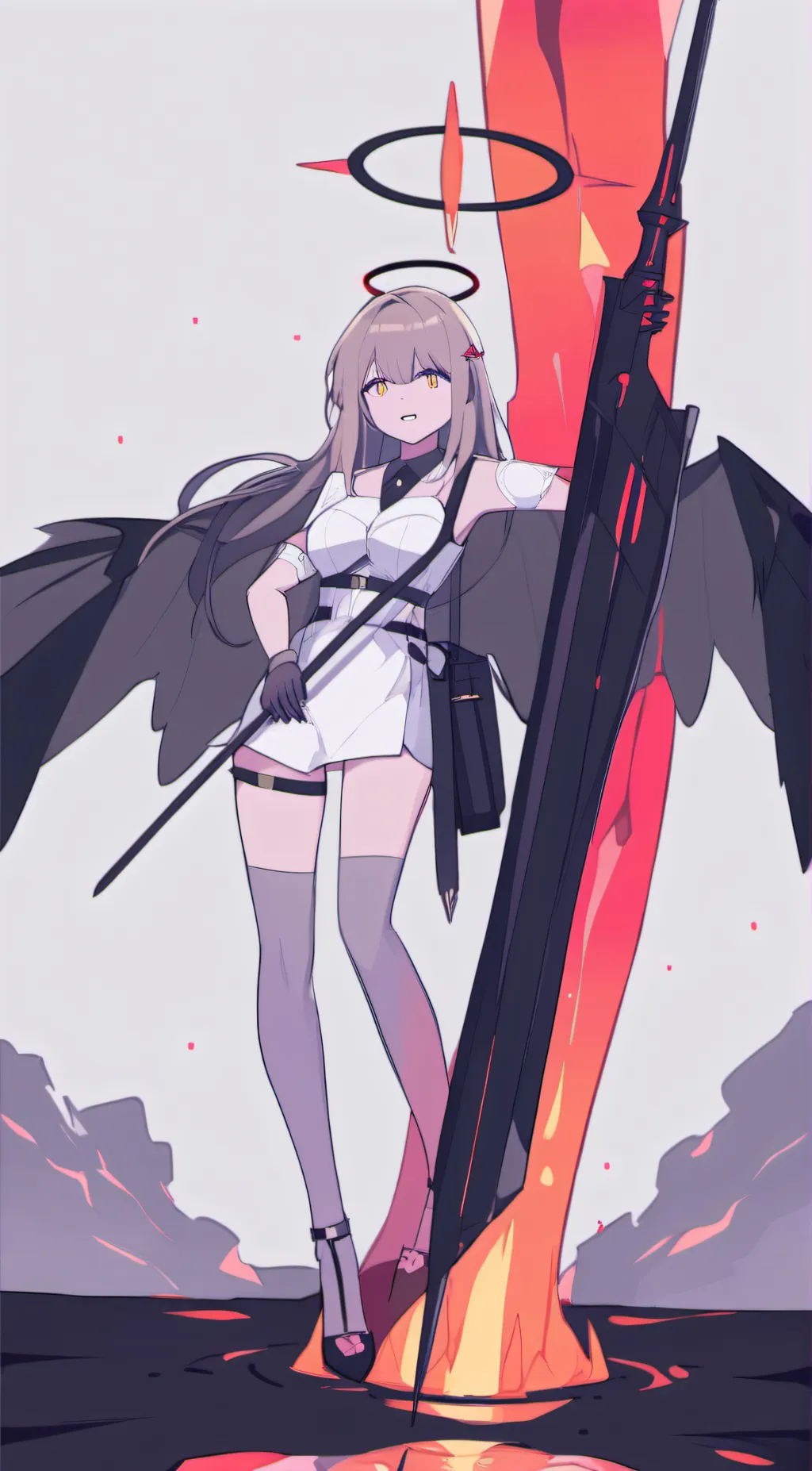 ai character: the happy hotel background